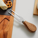 4 Pcs Clevinger Acacia Wood & Slate Cheese Board With Knife Set