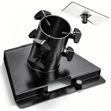 Pipe Adapter for Starlink Gen 3, Metal Mounting Connector for Starlink V3 Standard Dish to Wall/Pole Mount, Replacement Interface Bracket