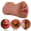 3 in 1 Male Masturbator Adult Sex Toys with Realistic, Men'S Pocket Stroker Toy