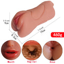 3 in 1 Male Masturbator Adult Sex Toys with Realistic, Men'S Pocket Stroker Toy