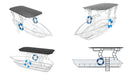5.6m (12-Person) Smart Electric Power Transparent Boat