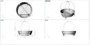 2.5m (5-Person) Smart Electric Power Round Transparent Boat