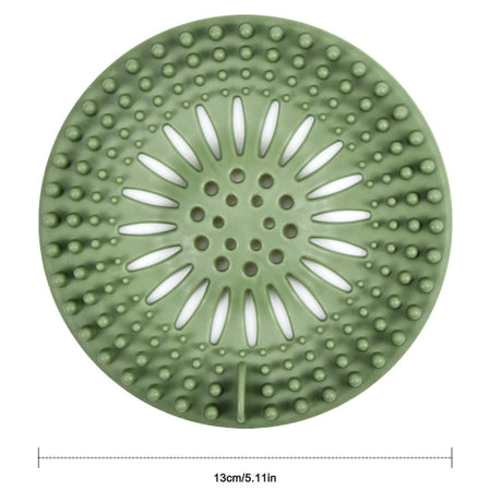 Hair Catcher 5 Pack for Bathtub Drain with Silicone Filter Cover
