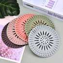 Hair Catcher 5 Pack for Bathtub Drain with Silicone Filter Cover