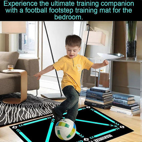 Football Training Mat Silent Step Mat 60x90cm