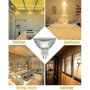 MR12V 20W GU5.3 Dimmable Halogen Bulb Warm White 2700K 12-Pack