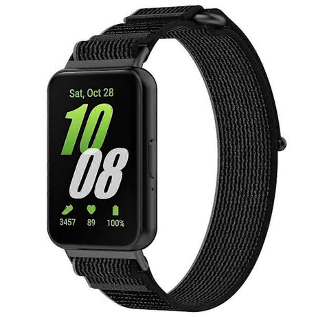 Compatible with Samsung Galaxy Fit 3 Loop Nylon Watch Band Strap
