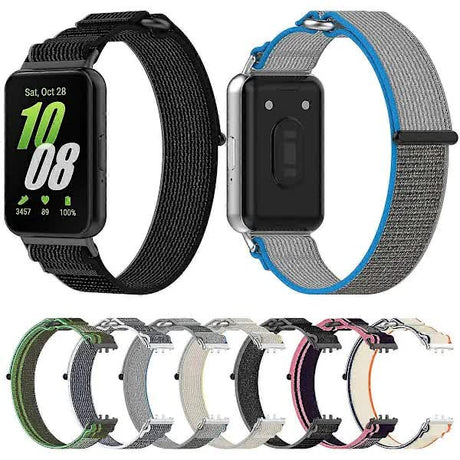 Compatible with Samsung Galaxy Fit 3 Loop Nylon Watch Band Strap