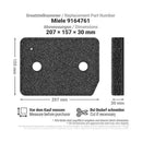 6 pcs Filter Compatible with T1 Dryer 9164761
