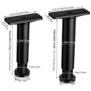 Bed Frame Support Furniture Legs 15-25cm, 1pc
