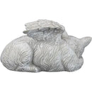Memorial Cat Pet Angel Statue with Honorary Headstone