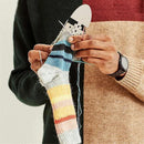 Wooden Sock Blockers for Knitting, Adjustable, 6 pcs Knitting Blockers