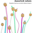 Tunisian Crochet Hook Set 23-Piece with Pearl and Carbonized Bamboo Hooks