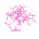 Pink Hangers Accessories For Barbie Doll, 20 pcs Dress Clothes Hangers