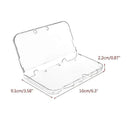 Anti-Fall Transparent Game PC Case Protection Shell Compatible with New 3DS XL Console