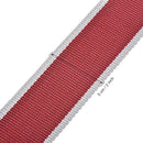 Luggage Straps Suitcase Belts with Buckle and Lock, 2M x 5cm Adjustable PP Packing Straps, Red Gray, 4pcs
