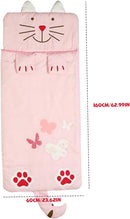 Children's Sleeping Bag with Cozy Cartoon Design for Boys and Girls