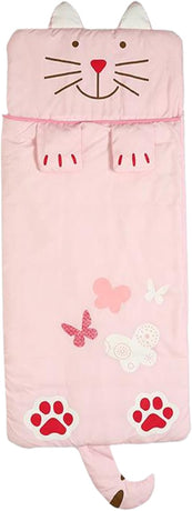 Children's Sleeping Bag with Cozy Cartoon Design for Boys and Girls