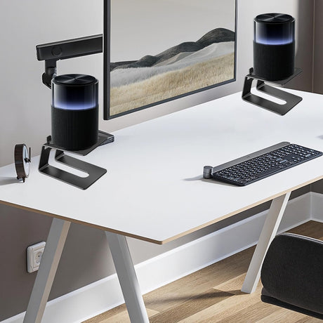 Speaker Stands Studio Monitor Stand 2-Pack for Desk Bookshelf Stable Compatible with JBL