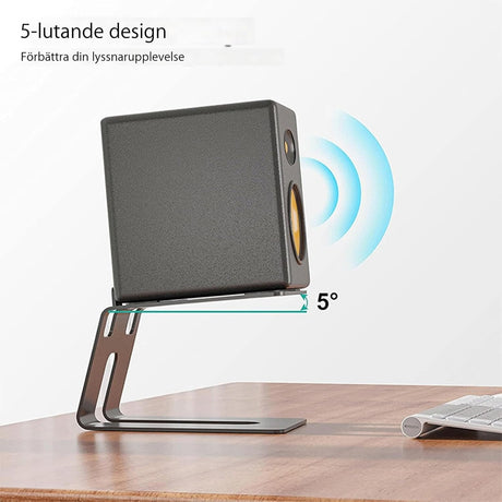 Speaker Stands Studio Monitor Stand 2-Pack for Desk Bookshelf Stable Compatible with JBL