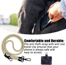 Thick Rope Phone Lanyard 10MM Mobile Strap Neck Holder Compatible with Apple Samsung