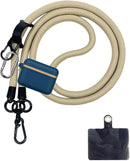 Thick Rope Phone Lanyard 10MM Mobile Strap Neck Holder Compatible with Apple Samsung