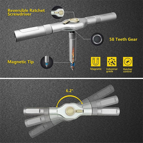 24-in-1 Magnetic Screwdriver Set for Home Repair