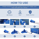 Pool Frame Pins Replacement 24 pcs Plastic Joint Pins for Pool Assembly