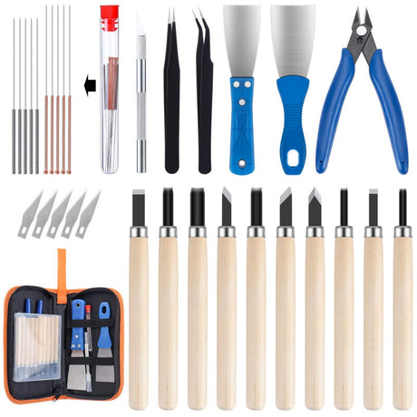 3D Printer Accessory Kit 32 Parts Compatible with 3D Printer Tools and Spare Parts