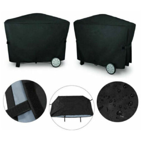 Weber Q3000 Q2000 Grill Cover Outdoor Garden 112.4 x 64.1 x 95.6 cm Waterproof Fit for Weber