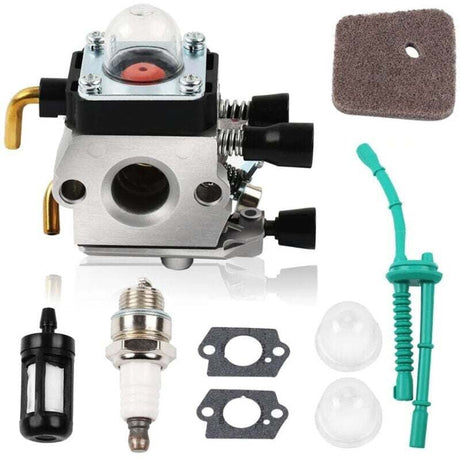Carburetor Kit for STIHL FS55 FS55R FS55RC FS38 KM55 HL45 KM55R Air Filter Fuel Pilot Spark Plug Kit