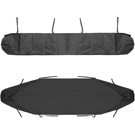 AAF Awning Dust Cover 3m Waterproof Black Storage Winter Protection Compatible with Patio Awnings