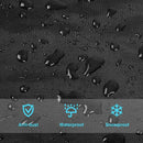 AAF Awning Dust Cover 3m Waterproof Black Storage Winter Protection Compatible with Patio Awnings