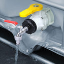 IBC Tank Faucet 1000L with Garden Hose Tap Adapter S60X6 Connector Plastic 1/2 Inch for Rainwater Harvester