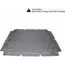 Replacement Cover for 3-Seater Garden Swing Waterproof UV Protection Large Gray