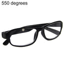 Optical Reading Glasses +4.5 to +6.0 Black Frame 1 Pair
