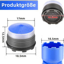 M18.5 Faucet Aerator 6-Pack External Thread Water Saver with 2 Aerator Keys