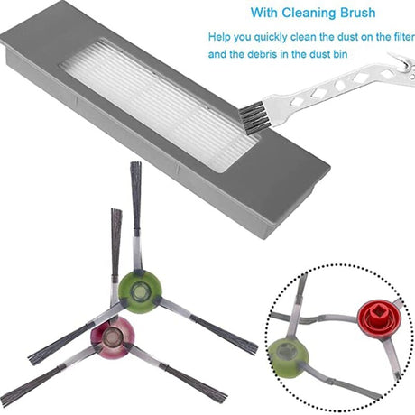 Deebot T9+ Max Robot Vacuum Cleaner Accessories Replacement Kit