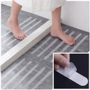 Anti-Slip Shower Stickers Bath Safety Strips Transparent Self-Adhesive for Bathtubs 24 Pack 2 x 38cm