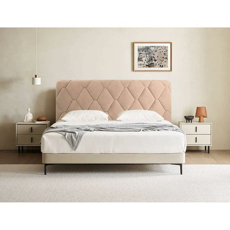 Headboard Cover Decorative Thickened Soft Stretch Dustproof Camel Color 170cm 67 Inches