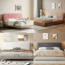 Headboard Cover Decorative Thickened Soft Stretch Dustproof Camel Color 170cm 67 Inches