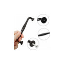 Black Furniture Handles 10 pcs - 128mm Center Distance for Kitchen Door and Drawer, Compatible with Wardrobes