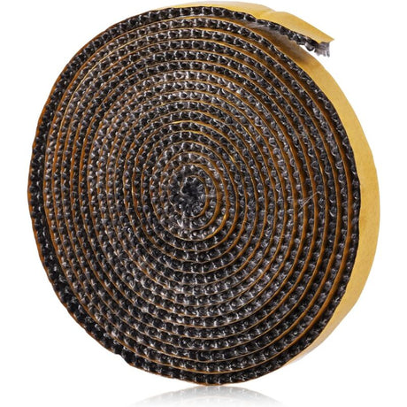 3mm x 1cm x 3m Heat Resistant Fiberglass Gasket - Self Adhesive Chimney Seal for Wood Stoves & Open Fireplaces, Up to 550°C