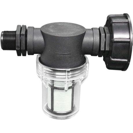 Rainwater Harvester Garden Hose Connector 1000L Tank Filter Adapter S60x6 3/4 Inch Male Thread