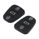 Kia Sportage Cee'd Picanto Rio \u0026 Hyundai i10 i20 i30 ix20 ix35 Remote Key Cover 2pcs Silicone Case Compatible with 3 Buttons