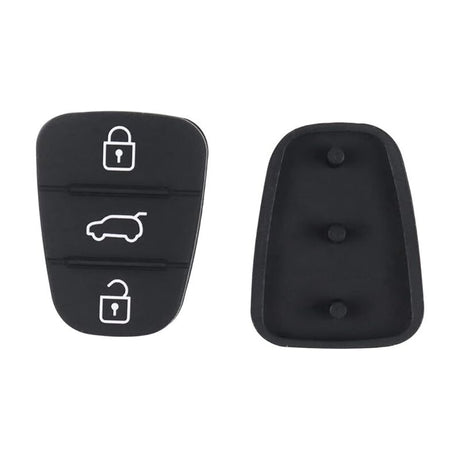 Kia Sportage Cee'd Picanto Rio \u0026 Hyundai i10 i20 i30 ix20 ix35 Remote Key Cover 2pcs Silicone Case Compatible with 3 Buttons