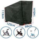 Waterproof Exercise Bike Outdoor Cover 123 x 58 x 113/142 cm Dustproof Sunproof
