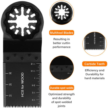Dremel Bosch Makita Fein Oscillating Saw Blades Accessory Set 10pcs