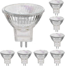 12V 35W Halogen Bulbs GU5.3 Spot Base Warm White Dimmable 8-Pack Compatible with Philips