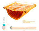 Hamster Hanging Warm Bed House Cage Compatible with Rat Bird Parrot